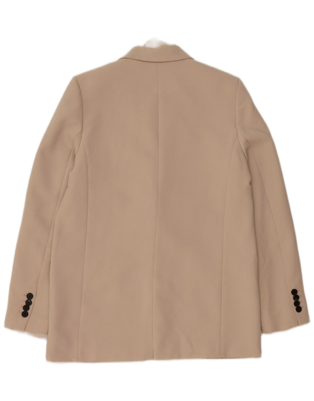 Zara Γυναικείο σακάκι 1 κουμπιού blazer UK 10 Small Beige Polyester