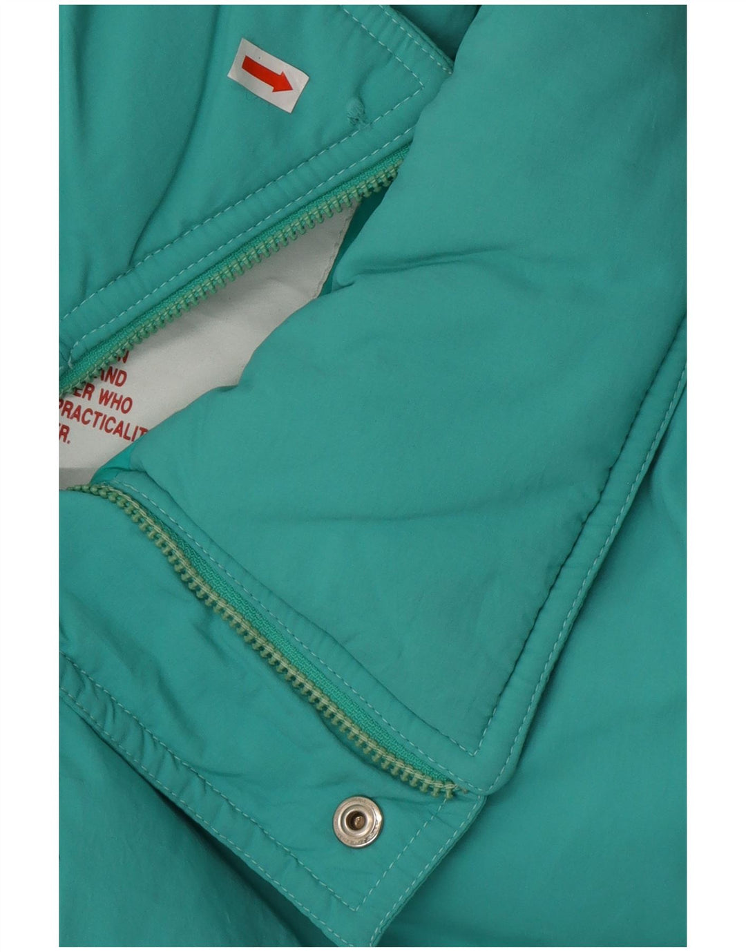 ELLESSE Ανδρικό μπουφάν με επένδυση IT 54 2XL Turquoise Nylon 80s