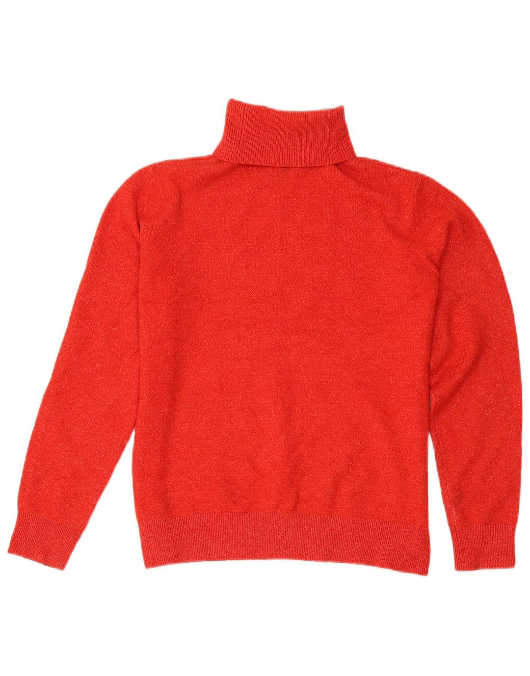 Marks & Spencer Γυναικείο πουλόβερ με ρολό λαιμόκοψη UK 10 Small Red Flecked