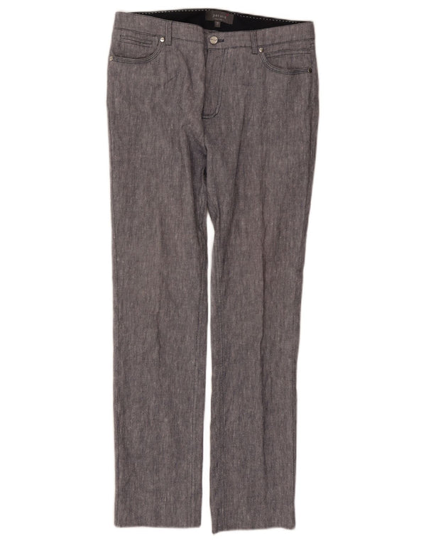 Γυναικεία Casual Παντελόνια Marks & Spencer UK 10 Small W30 L27 Navy Blue