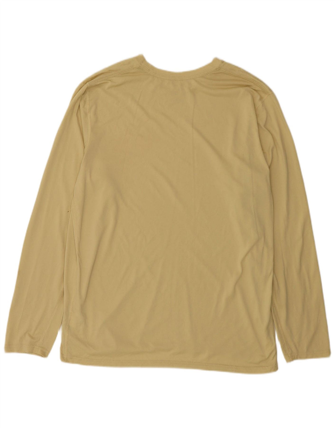 Ανδρικό τοπ Nike Dri Fit Μακρυμάνικο XL Κίτρινο πολυεστέρα