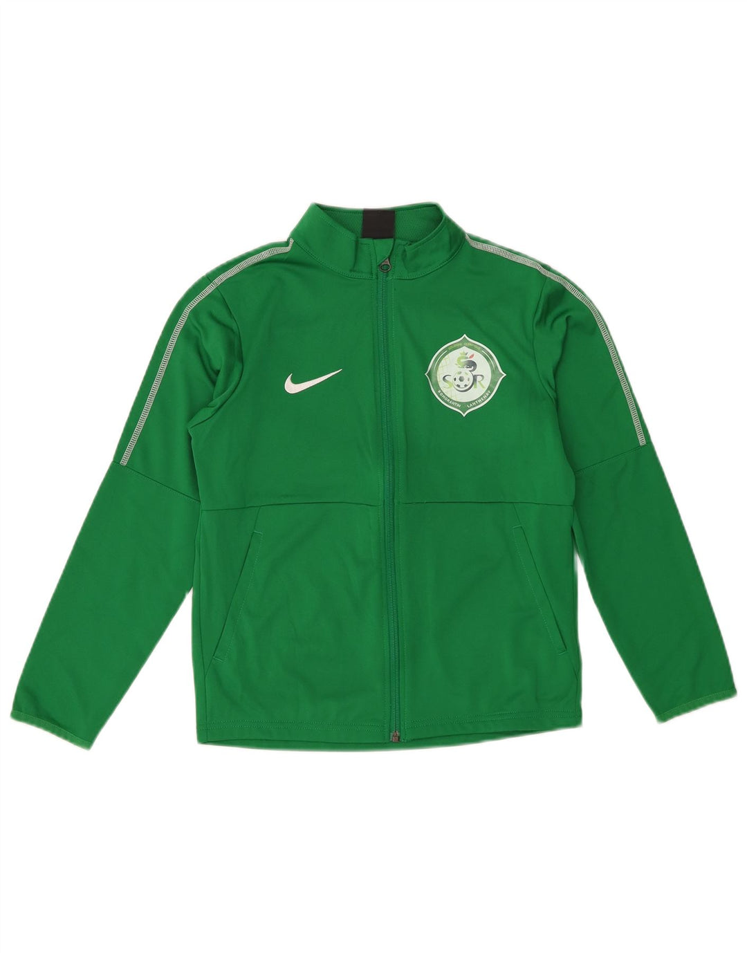 Μπουφάν Nike Boys Dri Fit Graphic αθλητική φόρμα 10-11 ετών Μεσαίο πράσινο