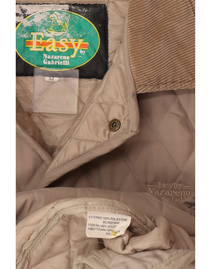 Ανδρικό καπιτονέ μπουφάν Nazareno Gabrielli UK 38 Medium Grey Polyester