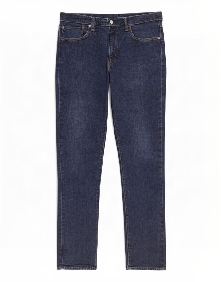 Levi's Mens 511 Slim Jeans W36 L34 Navy Blue Cotton
