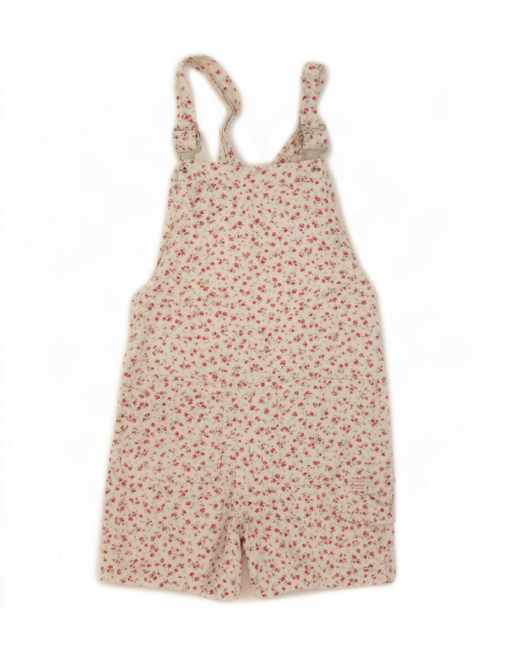 Gap Γυναικείο σορτς Dungarees W30 Μεσαίο Λευκό Floral