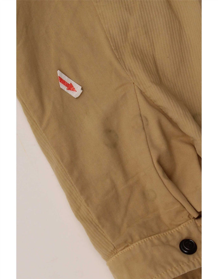 Trussardi Ανδρικό Μπουφάν Bomber IT 54 2XL Μπεζ βαμβακερό