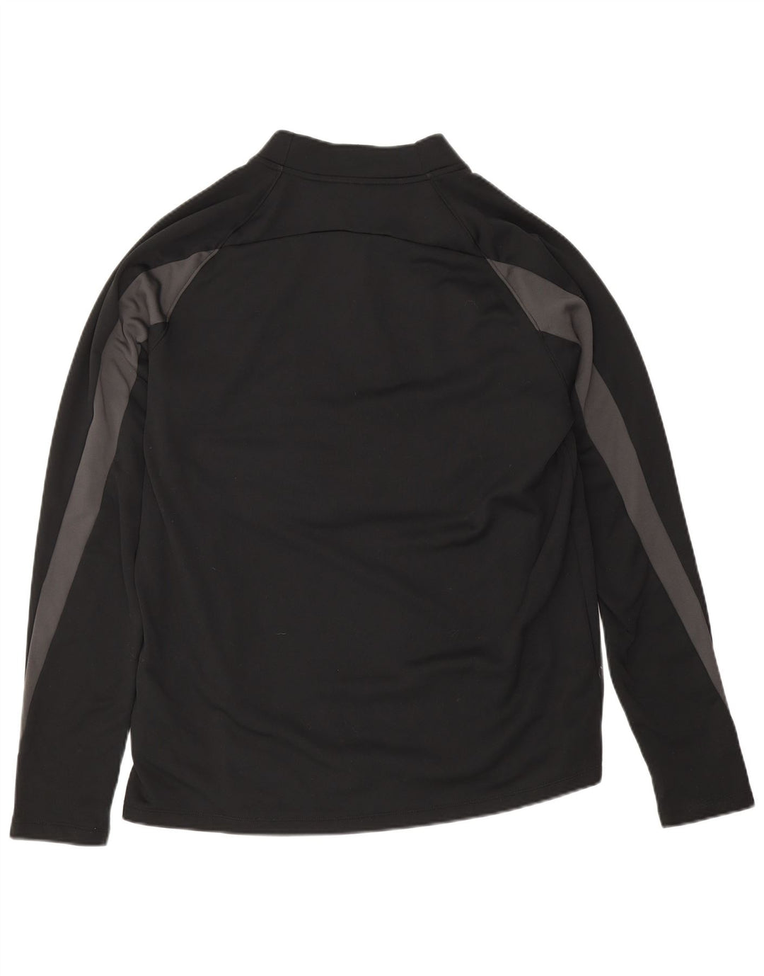 Ανδρική φόρμα πουλόβερ με φερμουάρ Nike Therma-Fit Top μεγάλο μαύρο πολυεστέρα