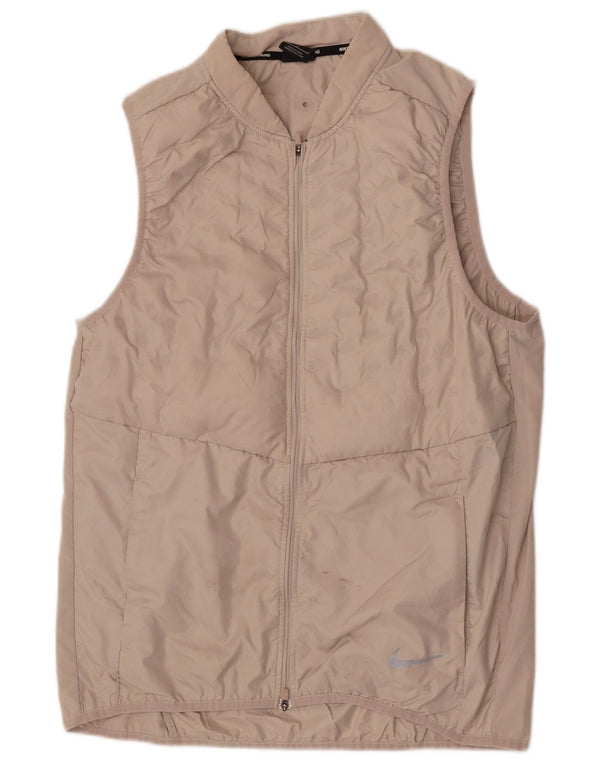Γυναικεία αθλητική φόρμα για τρέξιμο Nike Top Jacket UK 14 Large Beige Sports