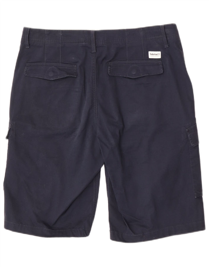Ανδρικό σορτς Cargo Timberland W34 Large Navy Blue από βαμβάκι