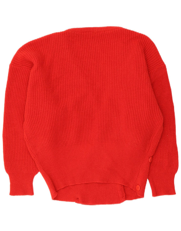 Vintage Γυναικεία Ζακέτα πουλόβερ UK 18 XL Red