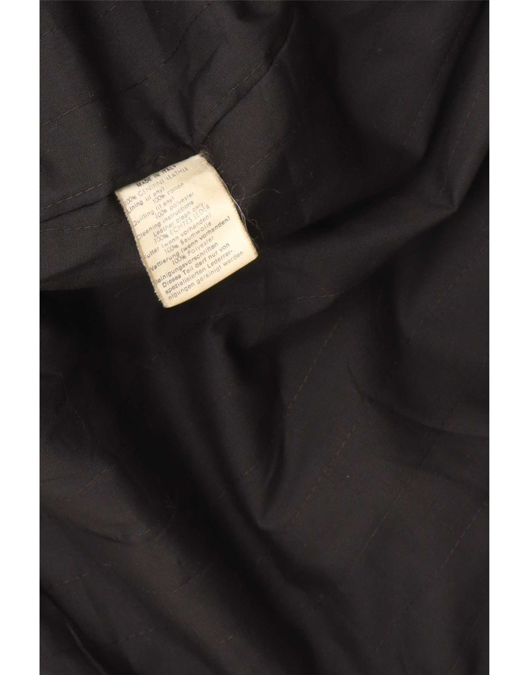 Gianni Versace Γυναικείο Δερμάτινο Μπουφάν UK 18 XL Μαύρο Δερμάτινο
