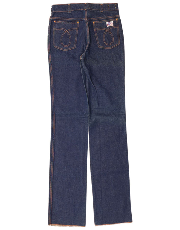 POOH Womens High Waist Straight Jeans W31 L38  Blue