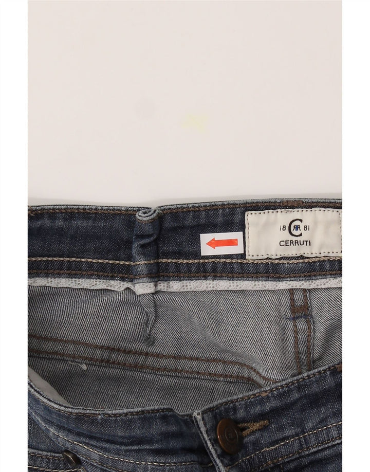 CERRUTI Womens Cropped Jeans W28 L23 Navy Blue Vintage Cerruti and Second-Hand Cerruti from Messina Hembry 