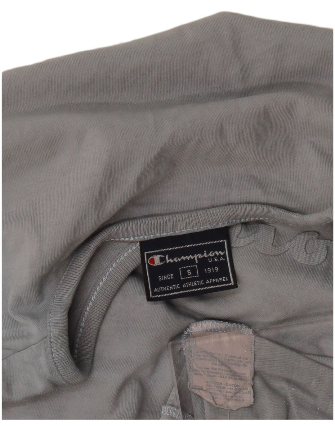 Γυναικείο γραφικό μπλουζάκι CHAMPION UK 10 Small Navy Blue από βαμβάκι