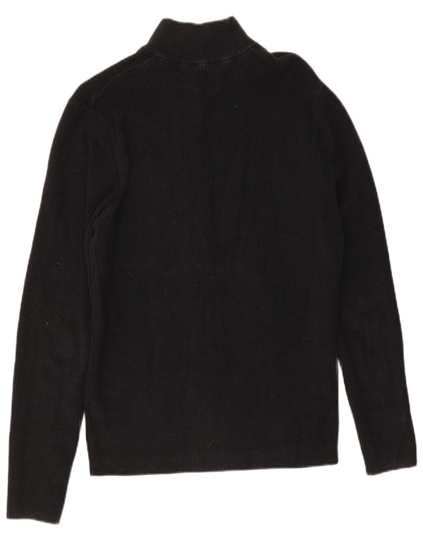 Ανδρικό πουλόβερ Jack & Jones Ζακέτα XL Μαύρο βαμβακερό