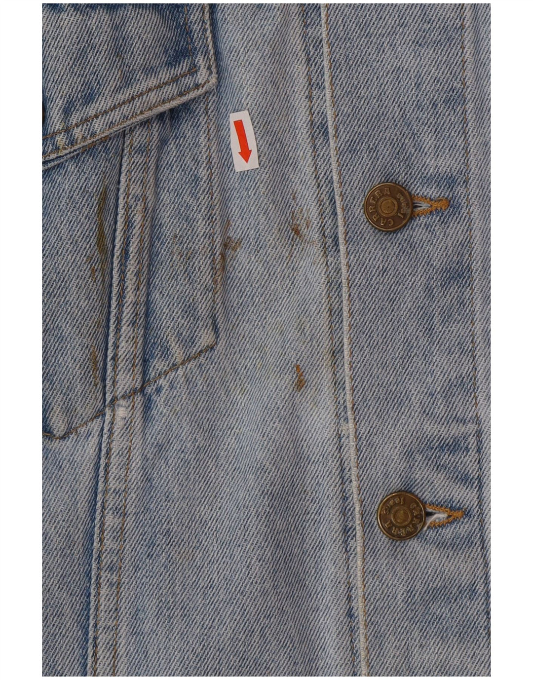 CARRERA Ανδρικό Τζιν Μπουφάν UK 40 Large Blue