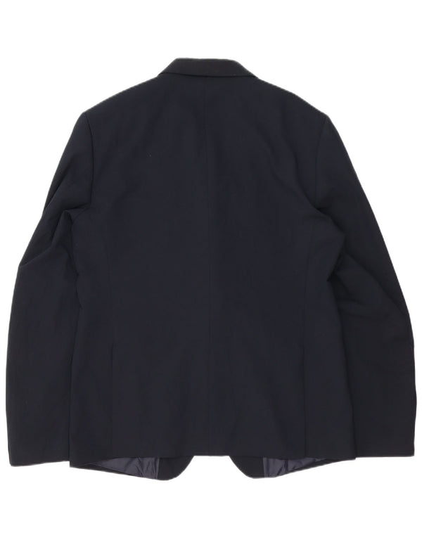 Zara Ανδρικό μπλέιζερ μπουφάν EU 52 Large Navy Blue