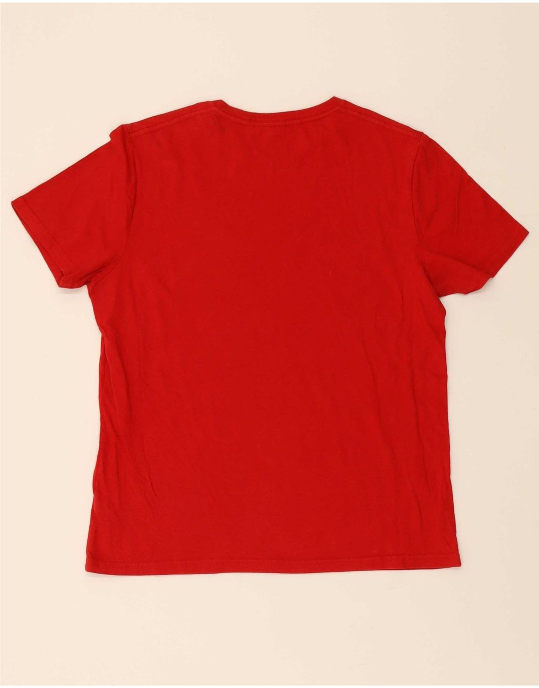 NAUTICA Mens Graphic T-Shirt Top Small Red Cotton