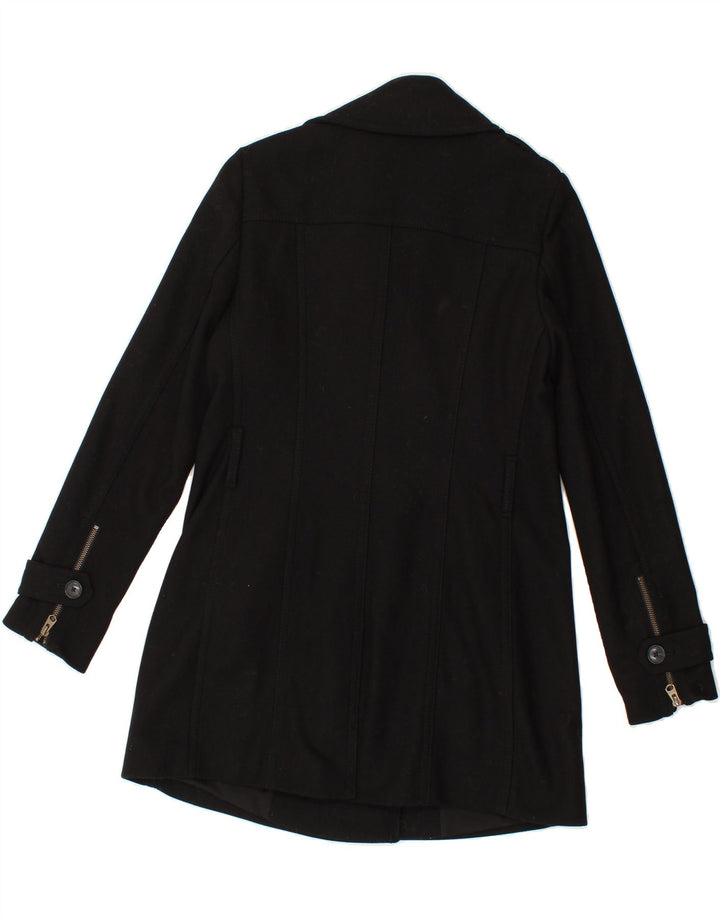 MARC O'POLO Womens Double Breasted Coat IT 38 XS Black Wool Vintage Marc O'Polo and Second-Hand Marc O'Polo from Messina Hembry 