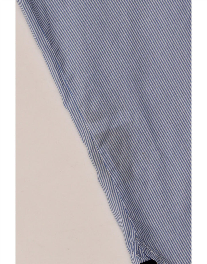 TOMMY HILFIGER Γυναικείο πουκάμισο UK 20 2XL Μπλε βαμβακερό ριγέ