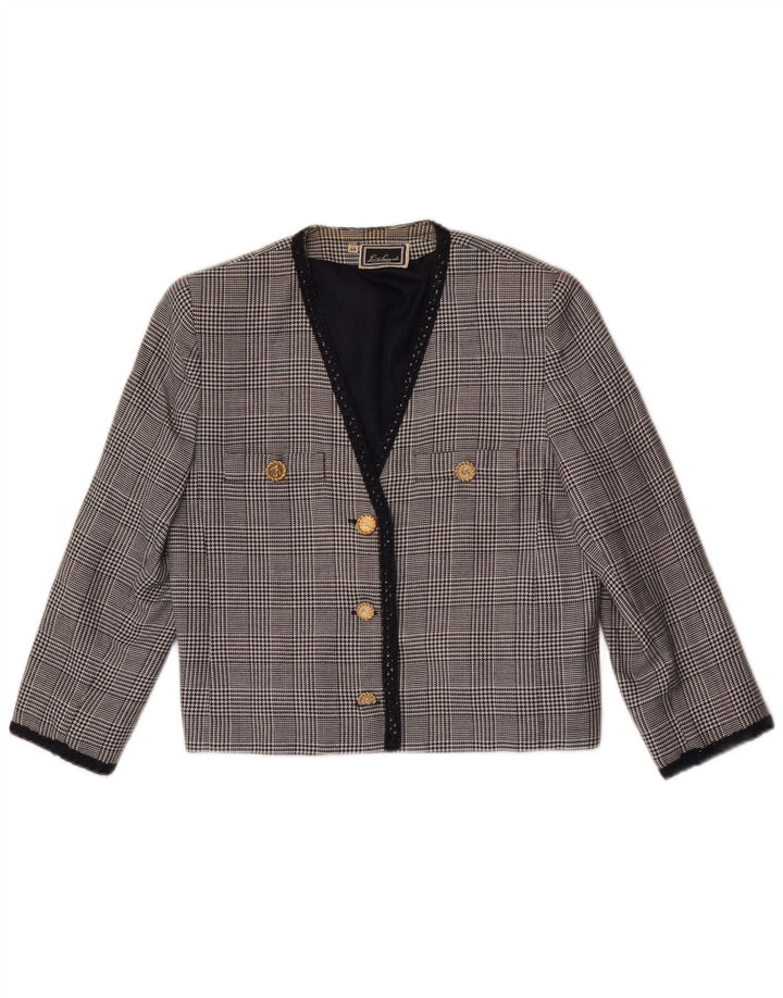Luisa Spagnoli γυναικείο 3/4 μανίκι σακάκι IT 44 Medium Grey