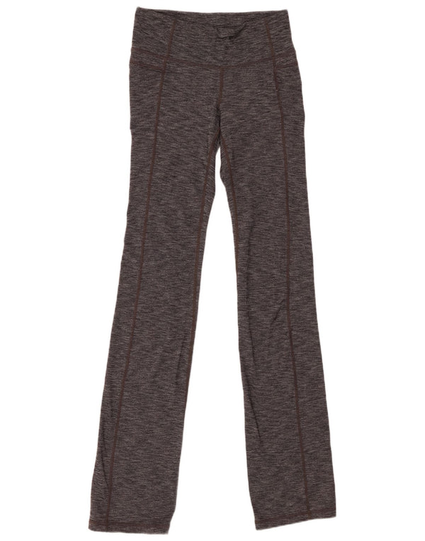 ATHLETA Γυναικεία Κολάν UK 8 Small Grey Flecked Nylon