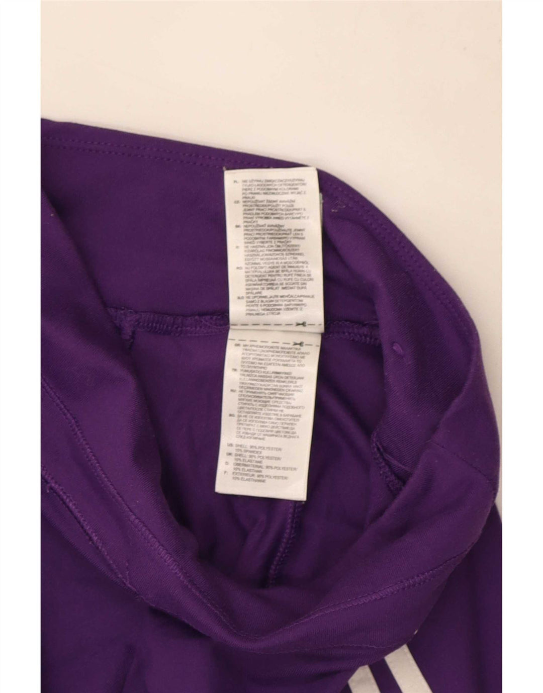 Adidas Γυναικεία κολάν Climalite UK 0/2 2XS Purple Polyester
