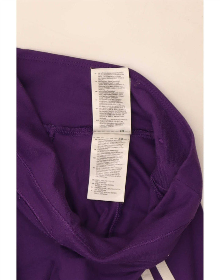 Adidas Γυναικεία κολάν Climalite UK 0/2 2XS Purple Polyester