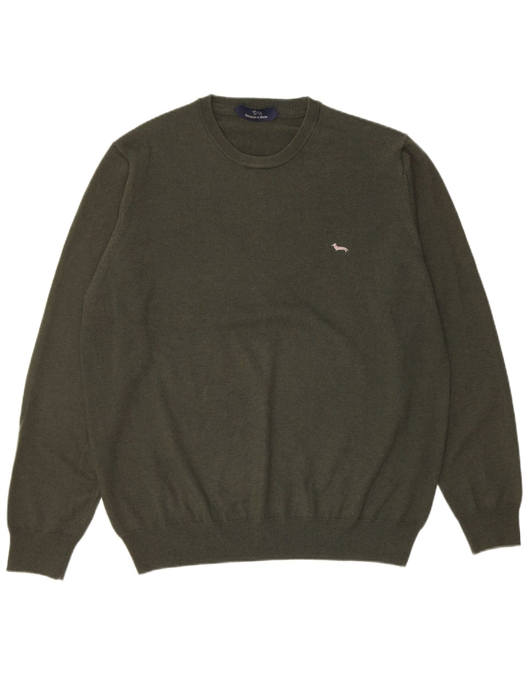 Ανδρικό πουλόβερ Harmont & Blaine Crew Neck Jumper XL Green Wool