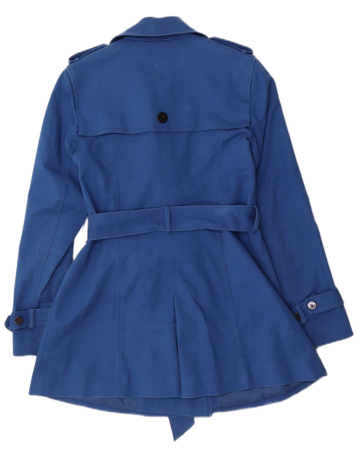 Hobbs Γυναικεία καμπαρντίνα UK 10 Small Blue Cotton