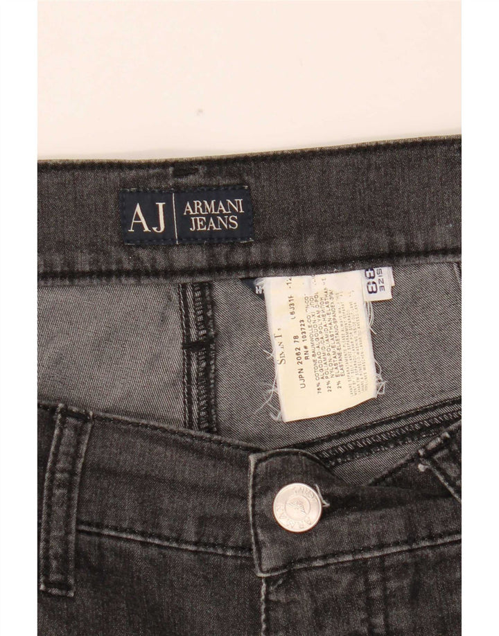 Armani Ανδρικό Slim Jeans W33 L29 Μαύρο βαμβακερό