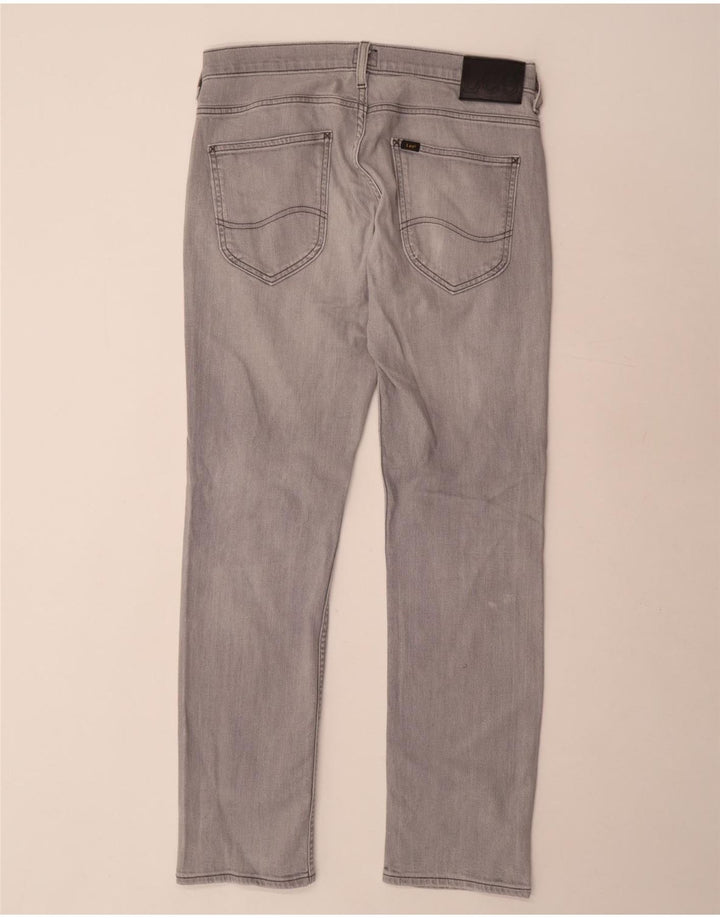 LEE Ανδρικό Powell Slim Jeans W33 L32 Γκρι βαμβακερό