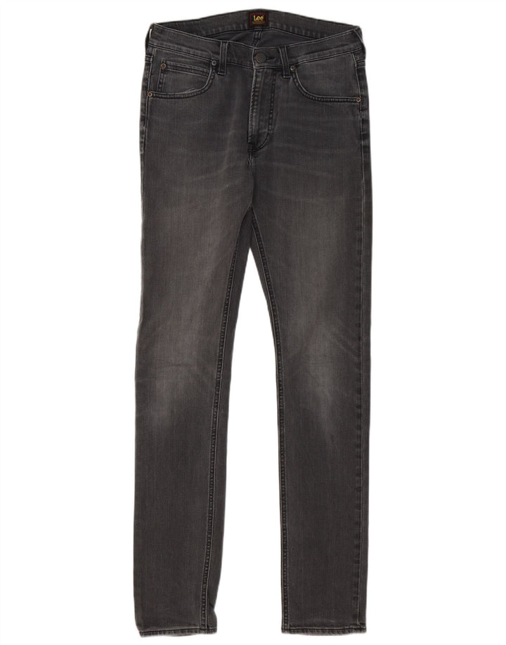 Lee Womens Luke Slim Jeans W30 L34 Γκρι βαμβακερό
