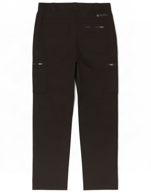 Mountain Warehouse Ανδρικό ίσιο παντελόνι Cargo W32 L28 Μαύρο πολυεστέρα
