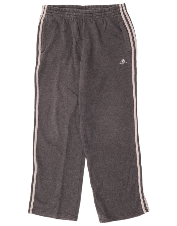 Ανδρική αθλητική φόρμα Adidas Παντελόνι μεγάλο γκρι βαμβακερό