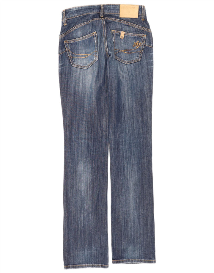 Liu Jo Γυναικεία Distressed Bootcut Jeans W28 L34 Blue Cotton