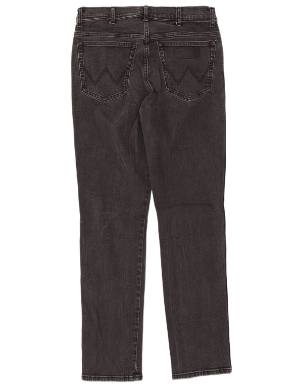 WRANGLER Ανδρικό Texas Slim Jeans W34 L34 Μαύρο βαμβακερό