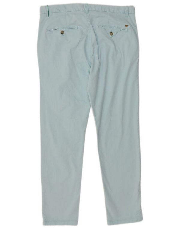 Scotch & Soda Γυναικείο παντελόνι chino Stuart Slim W33 L30 Μπλε βαμβακερό