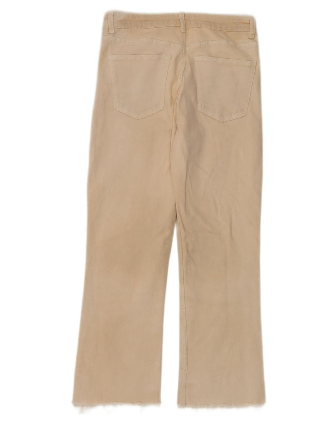 Zara Γυναικείο Bootcut Casual Παντελόνι EU 40 Medium W30 L26 Beige