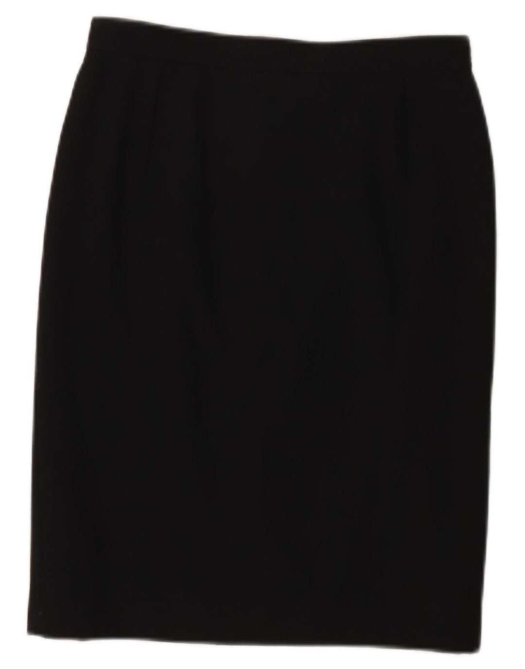 Valentino Γυναικεία ίσια Φούστα IT 44 Medium W28 Μαύρη Μάλλινη