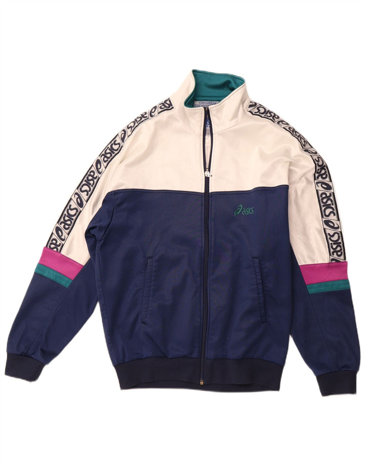 Γυναικεία φόρμα Asics Full IT 48 XL Navy Blue Colourblock Polyamide