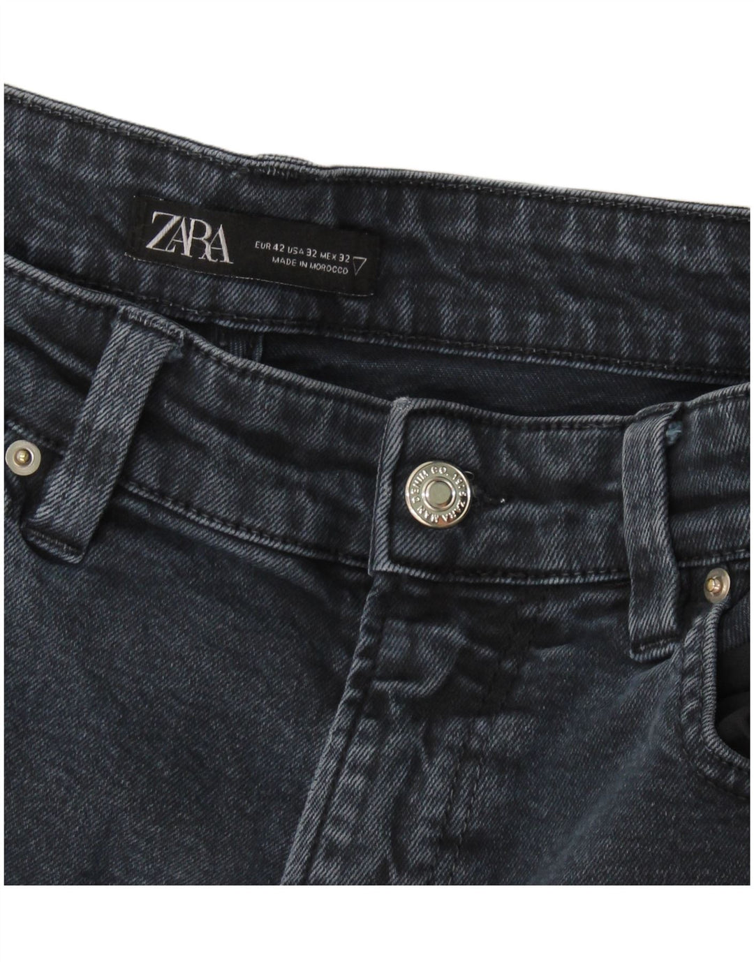 Zara Ανδρικό Slim Jeans EU 42 Large W32 L29 Navy Blue