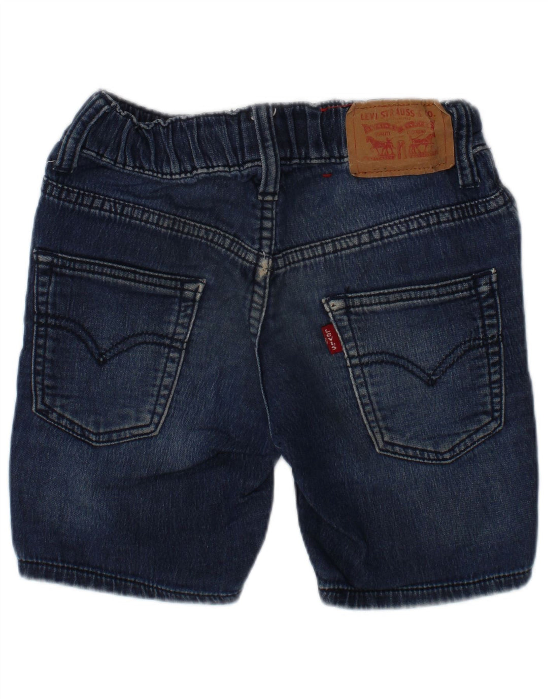 LEVI'S Girls denim σορτς 4-5 ετών W22 Μπλε βαμβακερό