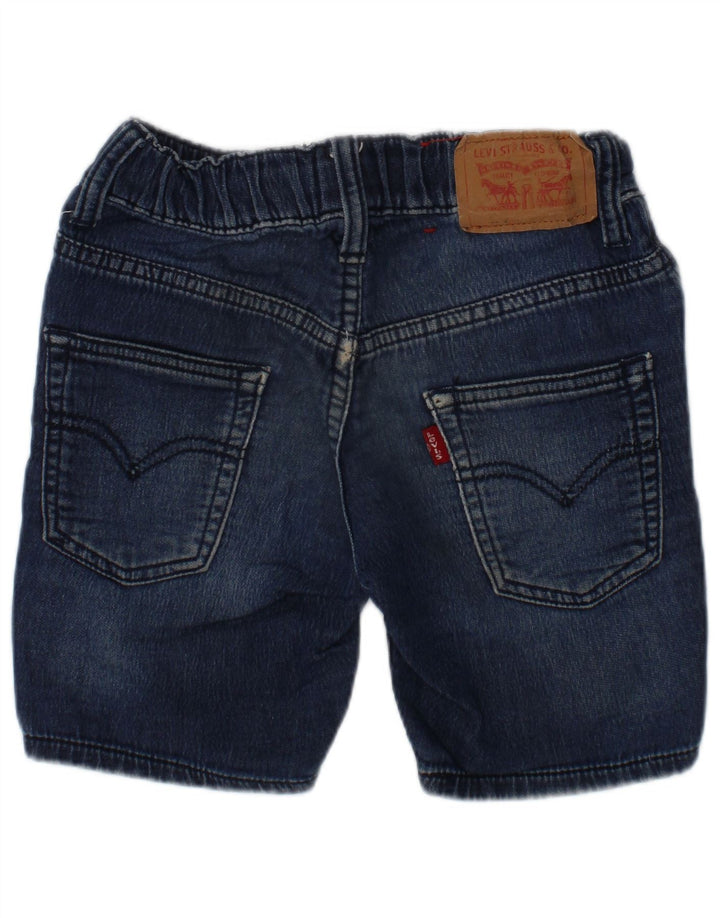 LEVI'S Girls denim σορτς 4-5 ετών W22 Μπλε βαμβακερό