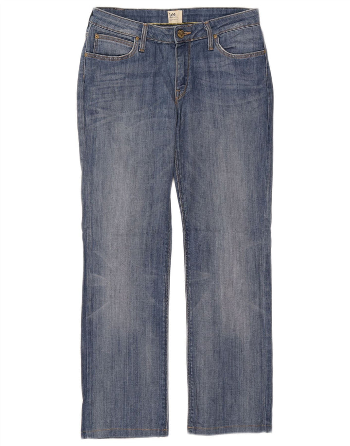 Lee Γυναικείο Marlin Straight Jeans W29 L27 Μπλε βαμβακερό