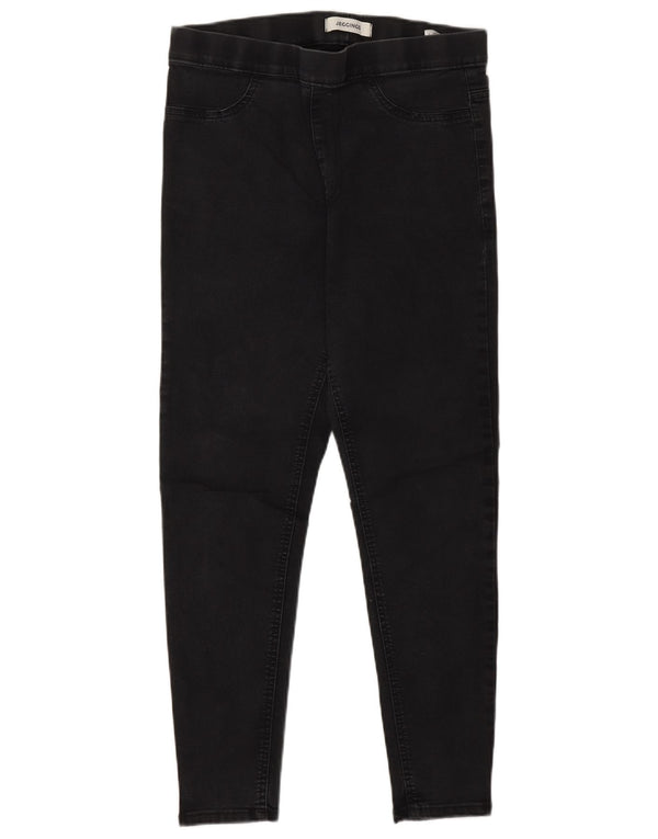 Marks & Spencer Γυναικεία Jegging Τζιν UK 14 Medium W28 L26 Μαύρο βαμβακερό