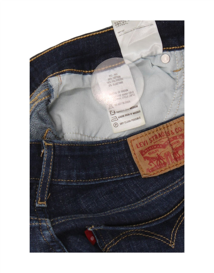 Γυναικείο τζιν Levi's Bootcut W28 L30 Μπλε βαμβακερό