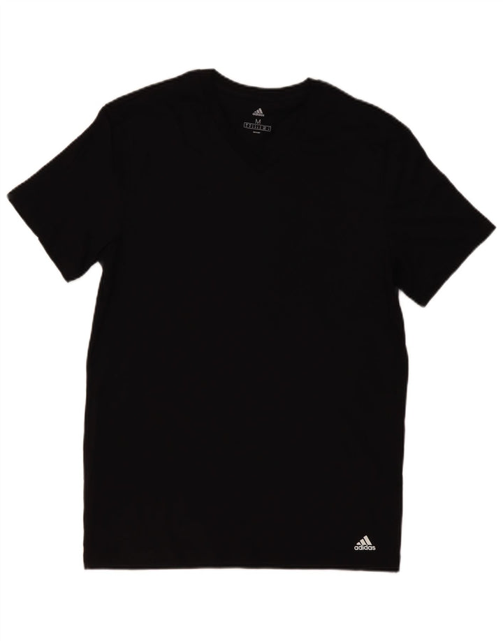 Ανδρικό T-Shirt ADIDAS Top Μεσαίο μαύρο βαμβακερό