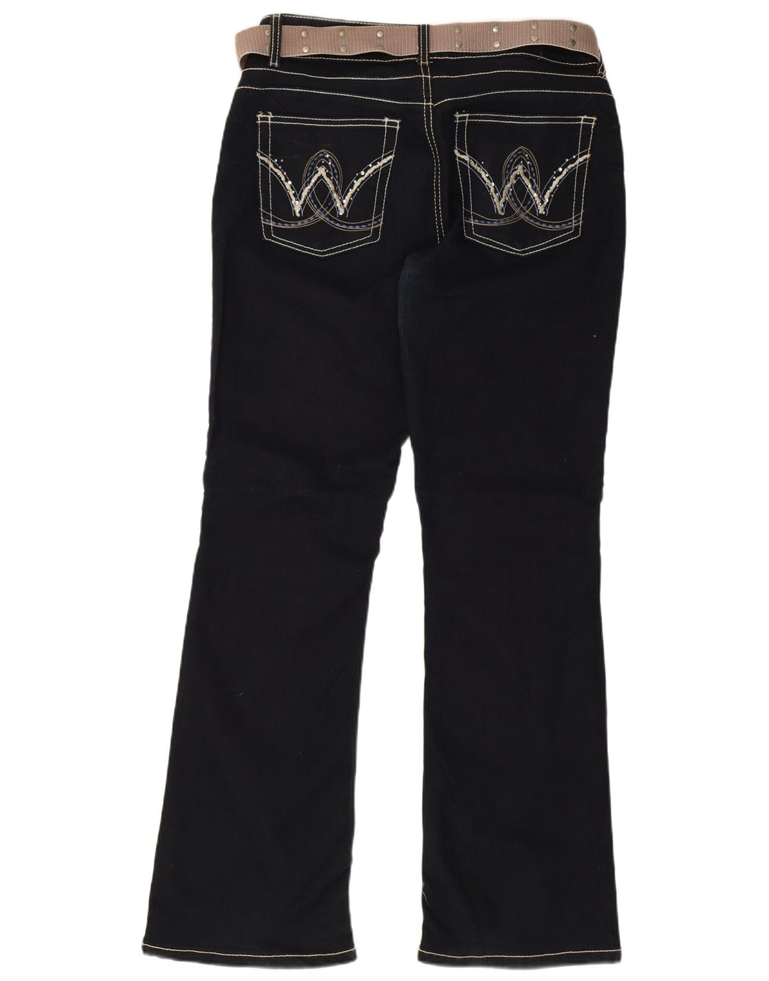 Γυναικείο τζιν μποτάκι Wrangler W32 L31 Navy Blue Cotton