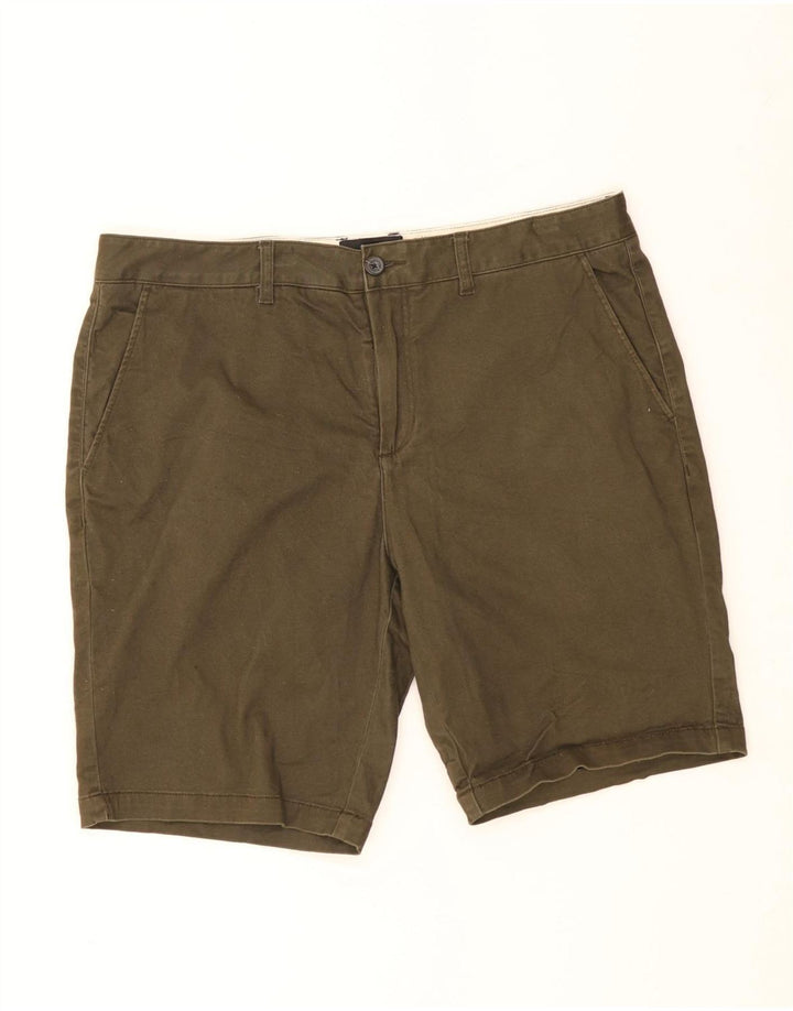 Ανδρικό σορτς Chino LYLE & SCOTT W36 μεγάλο χακί βαμβακερό